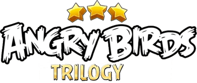 Angry Birds Trilogy title screen for Wii